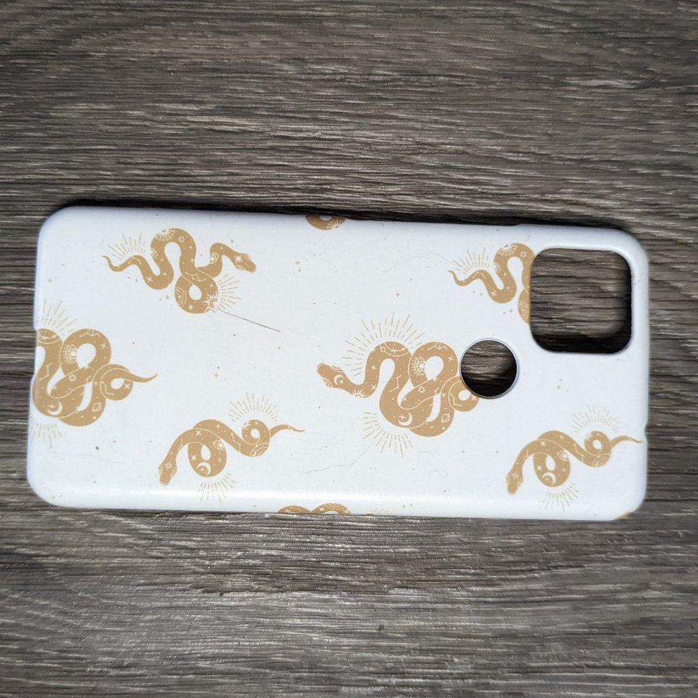 Pixel 5A 5g Gold Snakes Phone Case